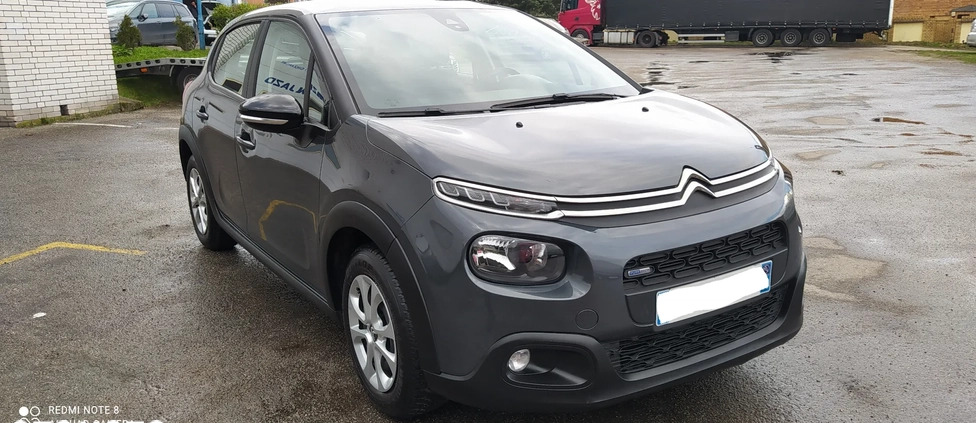 Citroen C3 cena 25999 przebieg: 111738, rok produkcji 2016 z Chodzież małe 529